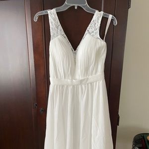Ivory cocktail dress